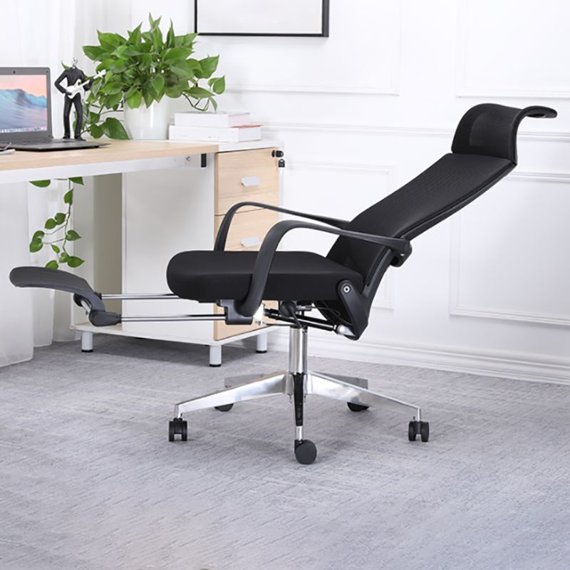 High Back Ergonomic Task Chair Modern Style Fixed Arms Desk Chair Clearhalo 'furn' 'furn_office_chair' 'Furniture' 'Office Chairs' 'Office Furniture' 'office_chair' 1200x1200_a7160cc3-c6e2-48e5-a557-89c7980cb857
