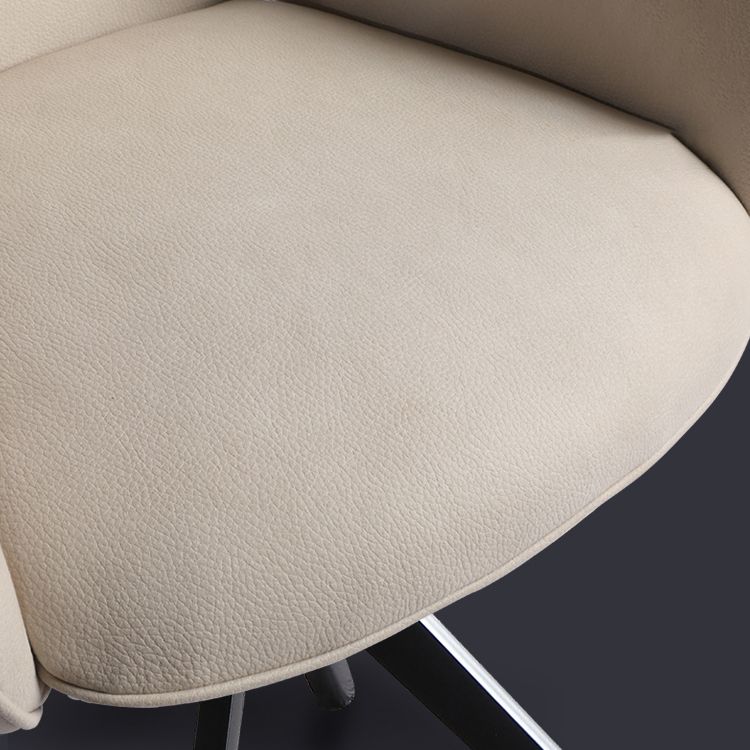 モダンなスタイルの作業椅子人間工学に基づいたパッド付きミッドバックタスクチェア