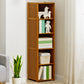 Modern Style Bookshelf Standard Closed Back Wooden Bookcase for Home