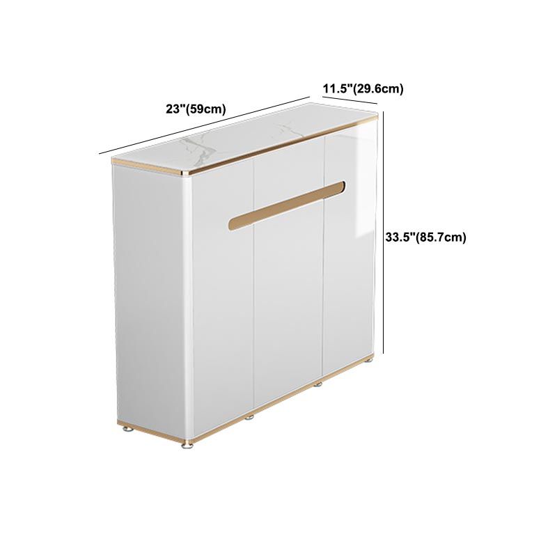 Modern 1 Drawer Sideboard Sintered Stone Dining Sideboard for Living Room Clearhalo 'buffet_sideboard' 'Buffets & Sideboards' 'furn' 'furn_buffet_sideboard' 'Furniture' 'Kitchen & Dining Furniture' 1200x1200_a71694a4-c8bb-4701-be29-484000237615