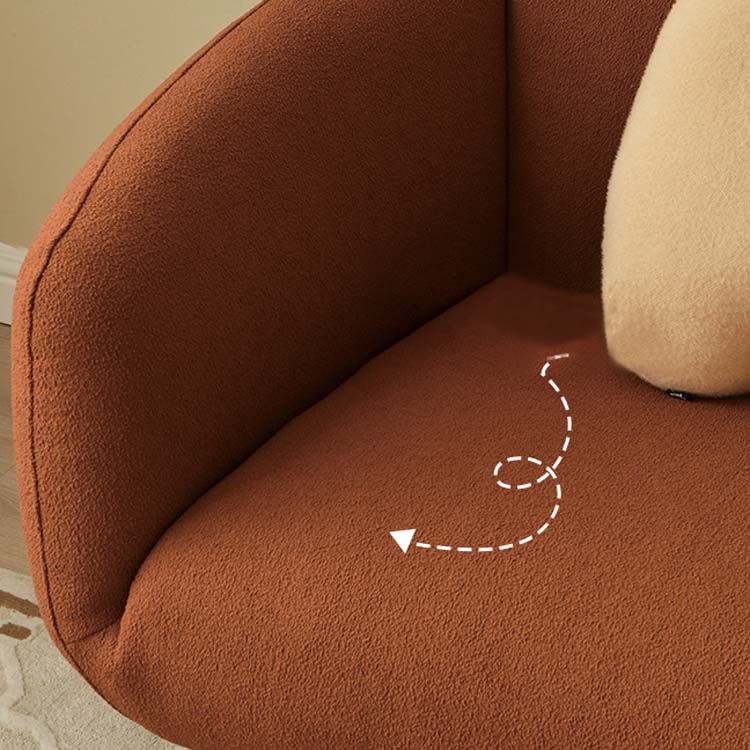 Contemporary Wool Standard Sofa with Tight Back and Tuxedo Arm