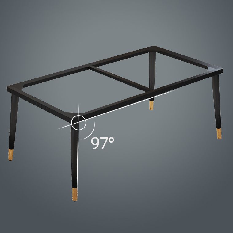 Modern Sintered Stone Top Table Rectangle Kitchen Dining Table with 4 Legs Base Clearhalo ' dining_table' 'Dining Tables & Seating' 'Dining Tables' 'furn' 'furn_dining_table' 'Furniture' 'furniture_dining_table' 'Kitchen & Dining Furniture' 'kitchen&dining_furn' 'kitchen' 'kitchen_dining_table' 1200x1200_a7192dad-7f78-468f-a449-b5a8b32787f7