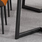 Industrial Sintered Stone Table Restaurant Rectangle Table with Double Pedestal Base Clearhalo ' dining_table' 'Dining Tables & Seating' 'Dining Tables' 'furn' 'furn_dining_table' 'Furniture' 'furniture_dining_table' 'Kitchen & Dining Furniture' 'kitchen&dining_furn' 'kitchen' 'kitchen_dining_table' 1200x1200_a71b0375-39d8-43bb-8585-1565a5cff832