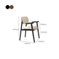 Dining Room Arm Dining Chair Home Modern Solid Wood Dining Chair Clearhalo 'Dining Chairs' 'Dining Tables & Seating' 'dining_chair' 'furn' 'furn_dining_chair' 'Furniture' 'Kitchen & Dining Furniture' 1200x1200_a71c1718-1008-4a6c-a49d-cea3b01927ba