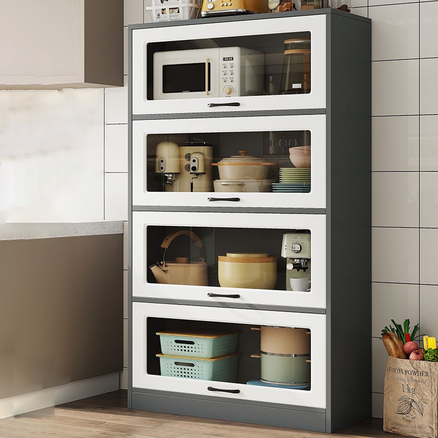 Abbine in vetro in legno ingegnerizzato contemporaneo