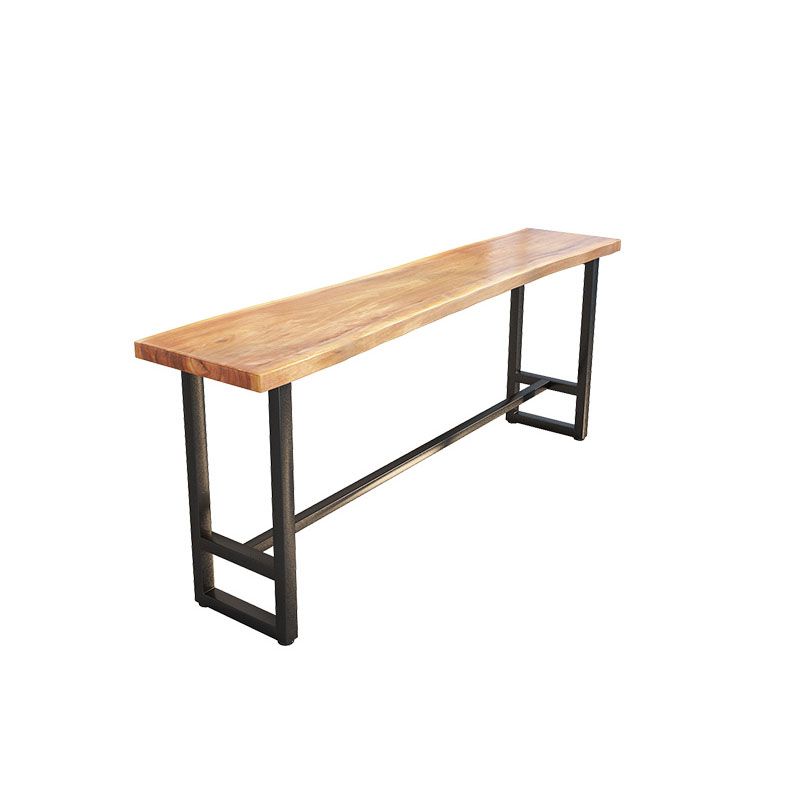 Modern 1/9 Pieces Bar Table Set Rectangle Pine Wood Counter Table with Stools for Balcony Clearhalo 'Bar Furniture' 'furn' 'furn_home_bar_bar_sets' 'Furniture' 'Home Bars & Bar Sets' 'home_bar_bar_sets' 'Kitchen & Dining Furniture' 1200x1200_a722f5a0-c054-4bfc-84de-94a9782ac846