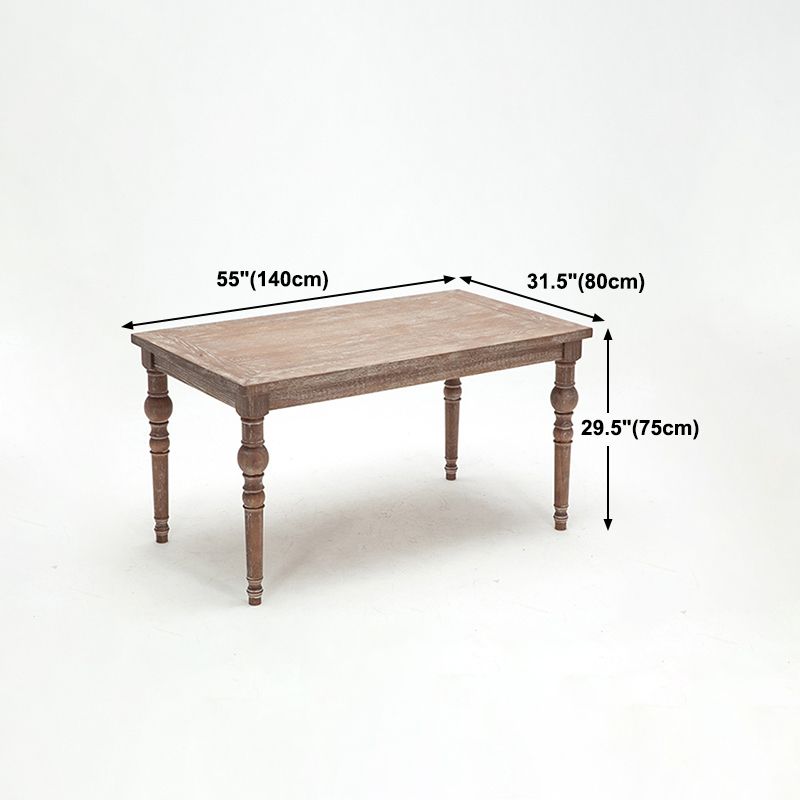 Medieval Modern Pine Wood Table for Restaurant Rectangle Old Table with 4 Legs Clearhalo ' dining_table' 'Dining Tables & Seating' 'Dining Tables' 'furn' 'furn_dining_table' 'Furniture' 'furniture_dining_table' 'Kitchen & Dining Furniture' 'kitchen&dining_furn' 'kitchen' 'kitchen_dining_table' 1200x1200_a727de6b-6a2c-4a61-ac92-1edaa7966e14