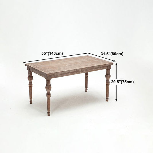Medieval Modern Pine Wood Table for Restaurant Rectangle Old Table with 4 Legs Clearhalo ' dining_table' 'Dining Tables & Seating' 'Dining Tables' 'furn' 'furn_dining_table' 'Furniture' 'furniture_dining_table' 'Kitchen & Dining Furniture' 'kitchen&dining_furn' 'kitchen' 'kitchen_dining_table' 1200x1200_a727de6b-6a2c-4a61-ac92-1edaa7966e14