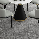 Contemporary 1/2/5 Pieces Dining Set Metal Dining Room Set for Home Use Clearhalo 'Dining Room Sets' 'Dining Tables & Seating' 'dining_room_set' 'furn' 'furn_dining_room_set' 'Furniture' 'furniture_dining_room_set' 'Kitchen & Dining Furniture' 1200x1200_a72830bc-912c-4ec1-b009-06305d92602e