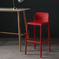 Nordic Bar-stool Plastic Counter Bar Stool for Kitchen Bar with Plastic Legs Clearhalo 'Bar Furniture' 'Bar Stools' 'bar_stools' 'furn' 'furn_bar_stools' 'Furniture' 'furniture_bar_stools' 'Kitchen & Dining Furniture' 1200x1200_a729aaf2-e700-4d82-9907-2a501ee0c051