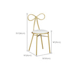 Glam 2-drawer Wooden Vanity Table 29.52" H Dressing Table in White