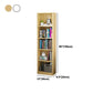 Artificial Wood Bookcase Contemporary Style Bookshelf for Home Office Study Room Clearhalo 'Bookcases' 'furn' 'furn_bookcases' 'Furniture' 'furniture_bookcases' 'Office Furniture' 1200x1200_a72b1421-6e08-44d7-93a1-f0f3f0661729