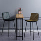 Scandinavian Leather Counter Stools Low Back Bar Stools with Square Seat (Set of 2) Clearhalo 'Bar Furniture' 'Bar Stools' 'bar_stools' 'furn' 'furn_bar_stools' 'furniture_bar_stools' 'Kitchen & Dining Furniture' 'kitchen&dining_furn' 'kitchen' 'kitchen_furn' Furniture' 1200x1200_a72e67b8-1b78-475b-b401-a656f35b7d76