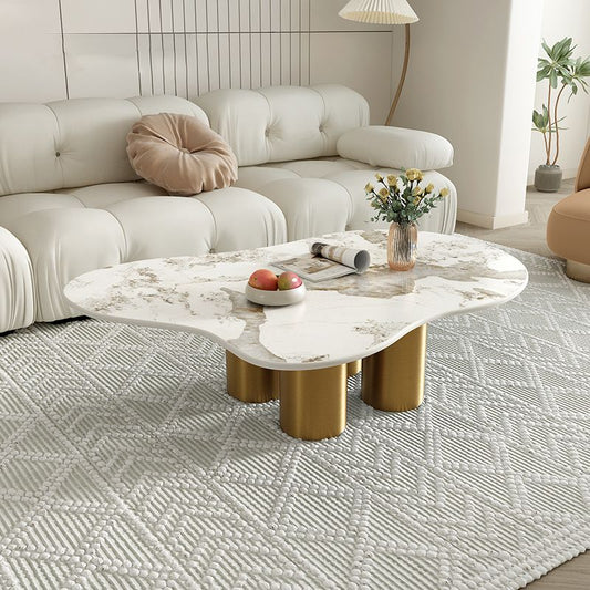 Tavolino astratto tavolino geometrico in ardesia geometrica tavolo da caffè