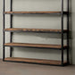 Wooden Etagere Bookcase Industrial Open Back Bookshelf with Shelves Clearhalo 'Bookcases' 'furn' 'furn_bookcases' 'Furniture' 'Office Furniture' 1200x1200_a7365c12-8788-4500-b1ff-4b2bdc9f15db