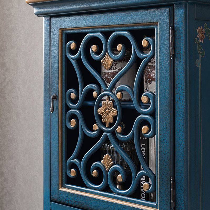 Industrial Accent Cabinet with Drawers and Bracket Legs Side Cabinet Clearhalo 'Cabinets & Chests' 'cabinets_chests' 'furn' 'furn_cabinets_chests' 'Furniture' 'Living Room Furniture' 1200x1200_a740d04a-5018-45f2-97b6-e530a34a9d70