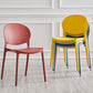 Modern Plastic Open Back Dining Side Chair 32"H Acrylic Dining Chair for Restaurant Clearhalo ' kitchen&dining_furn' 'Dining Chairs' 'Dining Tables & Seating' 'dining_chair' 'furn' 'furn_dining_chair' 'Furniture' 'furniture_dining_chair' 'Kitchen & Dining Furniture' 'kitchen' 1200x1200_a743ac3a-4659-42f5-9f1e-6ca2b757a411