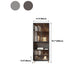 Glam Standard Bookcase Engineered Wood Book Shelf with Cabinets