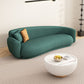 Green Sofa Solid Wood Water Resistant Seating for Living Room