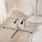 Modern Armless Office Chair No Distressing No Wheels Ergonomic Desk Chair