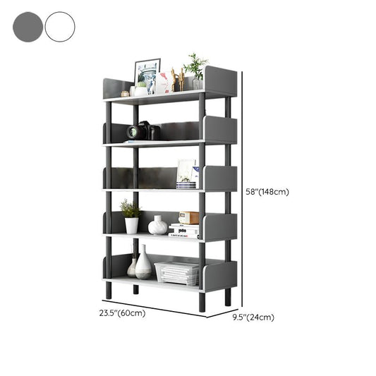 Zeitgenössisches Standard -Bücherregal aus dem Bücherregal mit Regalen