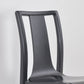 Contemporary Kitchen Dining Side Chair Wood Slat Back Side Chair in Black Clearhalo 'Dining Chairs' 'Dining Tables & Seating' 'dining_chair' 'furn' 'furn_dining_chair' 'Furniture' 'Kitchen & Dining Furniture' 1200x1200_a74be702-d6c4-41b3-ab56-133a5cdb2daa
