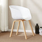 Contemporary Dining Chair Arm Chairs with Wooden Legs for Kitchen Clearhalo 'Dining Chairs' 'Dining Tables & Seating' 'dining_chair' 'Furniture' 'furniture_dining_chair' 'Kitchen & Dining Furniture' 1200x1200_a74d8958-c62d-408b-9f20-2f139e8ed92f