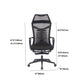 Mesh Office Desk Chair High Back Black Office Chair with Arms Contemporary Chair Clearhalo 'furn' 'furn_office_chair' 'Furniture' 'Office Chairs' 'Office Furniture' 'office_chair' 1200x1200_a74f1d92-29b2-4b29-bd0d-5e25ab85af1d