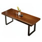 Industrial 1/5/7 Pieces Dining Set Rectangle Pine Wood Dining Table for Dining Room Clearhalo 'Dining Room Sets' 'Dining Tables & Seating' 'dining_room_set' 'furn' 'furn_dining_room_set' 'Furniture' 'Kitchen & Dining Furniture' 1200x1200_a75275a6-a919-45e9-abae-997a8bf30700