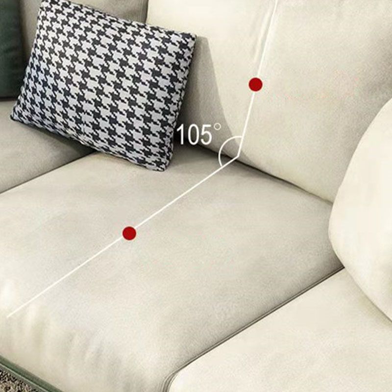 Modern Style Square Armrest High-density Sponge Seat Filled Solid Wood Base Sofa Clearhalo 'furn' 'furn_sofas' 'Furniture' 'furniture_sofas' 'kitchen' 'kitchen_sofas' 'Living Room Furniture' 'Sofa' 'sofas' 1200x1200_a7529e99-ade3-47b5-8050-dcb6a5bedff8