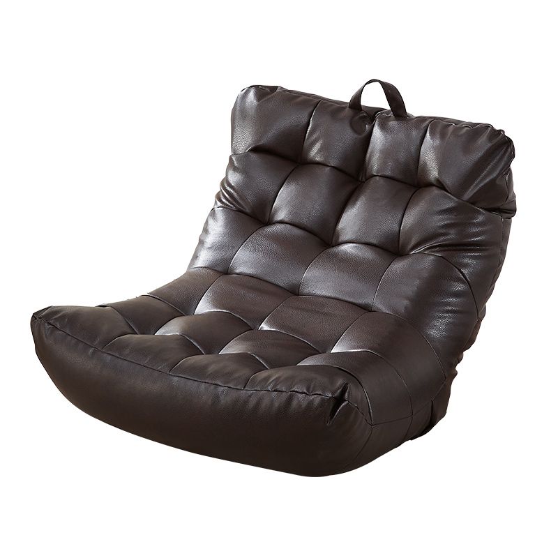 Sedia di divano singolo in stile scandinavo PU PETTA SENZA ARMS STRANDA