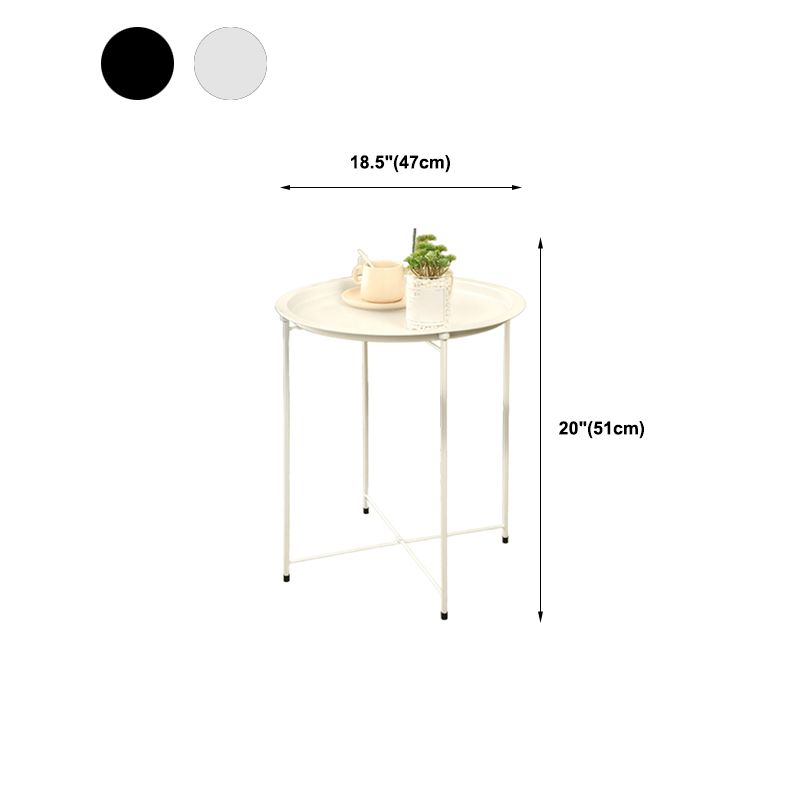 TABELLO LATURA LATURA DI MID secolo rotondo 4 gambe tavolo di fascia alta