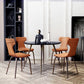 Modern Style Home Side Chair Wingback Metal Upholstered Single Dining Room Chair Clearhalo ' kitchen&dining_furn' 'Dining Chairs' 'Dining Tables & Seating' 'dining_chair' 'furn' 'furn_dining_chair' 'Furniture' 'furniture_dining_chair' 'Kitchen & Dining Furniture' 'kitchen' 1200x1200_a75854c0-d4e8-45ab-8dae-23af8955f0cf