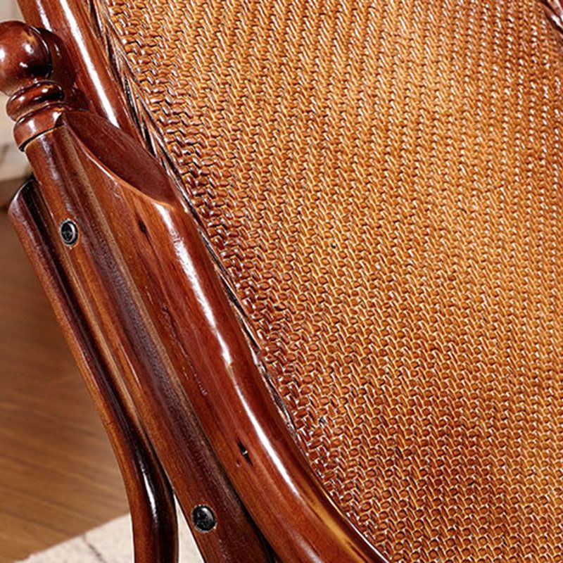 Mid Century moderne stijl schommelstoel houten schommelstoel voor woonkamer