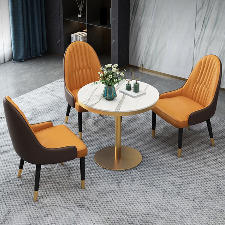 1/2/4/5 Pcs Metal Scandinavian Dining Room Set with Round Table Dinette Set Clearhalo 'Dining Room Sets' 'Dining Tables & Seating' 'dining_room_set' 'furn' 'furn_dining_room_set' 'Furniture' 'furniture_dining_room_set' 'Kitchen & Dining Furniture' 'kitchen&dining_furn' 'kitchen' 1200x1200_a758f613-0e71-481e-a28a-7b8e9ddb84a0