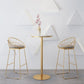 Modern 1/2/3/4 Pieces Metal Bar Table Set Round Bar Table with High Stools for Kitchen Clearhalo 'Bar Furniture' 'furn' 'furn_home_bar_bar_sets' 'Furniture' 'Home Bars & Bar Sets' 'home_bar_bar_sets' 'Kitchen & Dining Furniture' 1200x1200_a75bc179-b976-419e-9a40-bf9c828e2015