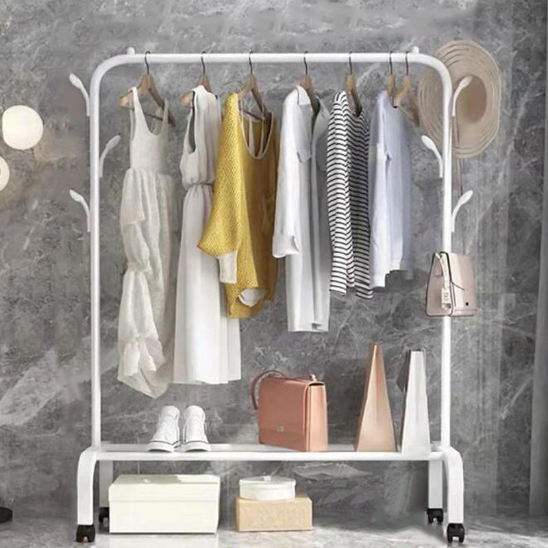 Rastrellino glam in stile glam metallizzato metallizzato a pelo da design con 6 ganci