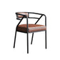 Nordic Design Faux Leather Side Chair Open Back Dining Side Chairs Clearhalo 'Dining Chairs' 'Dining Tables & Seating' 'dining_chair' 'furn' 'furn_dining_chair' 'Furniture' 'furniture_dining_chair' 'Kitchen & Dining Furniture' 1200x1200_a75e85cc-fd3b-4a11-b5d0-ca2ff97c37a4