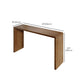 Modern Style Bar Table Pine Solid Wood Double pedestal Bar Dining Table with Storage Clearhalo 'Bar Furniture' 'Bar Tables' 'bar_tables' 'furn' 'furn_bar_tables' 'Furniture' 'Kitchen & Dining Furniture' 1200x1200_a7694681-b3cc-4d74-84db-5dc7f67258d3