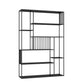 Contemporary Metal Bookshelf Etagere Shelf Bookcase for Study Room 11.8" W Clearhalo 'Bookcases' 'furn' 'furn_bookcases' 'Furniture' 'Office Furniture' 1200x1200_a76a8652-3392-4213-95da-cf4c376c3baf