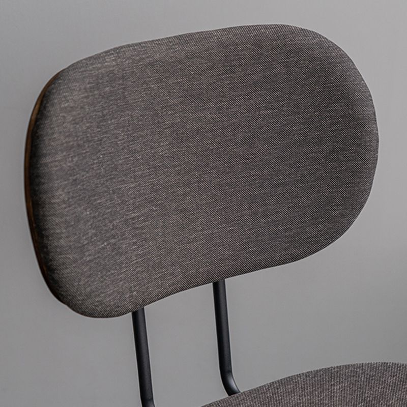 Industriële open achterkant eetkamerstoel stoffen eetstoelen voor thuis