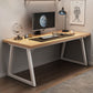 Contemporary Writing Desk Rectangular Computer Desk for Dormitory Clearhalo 'furn' 'furn_office_desk' 'Furniture' 'Office Desks' 'Office Furniture' 'office_desk' 1200x1200_a76e7a26-1a56-4a81-85ff-19dc4ca02cff