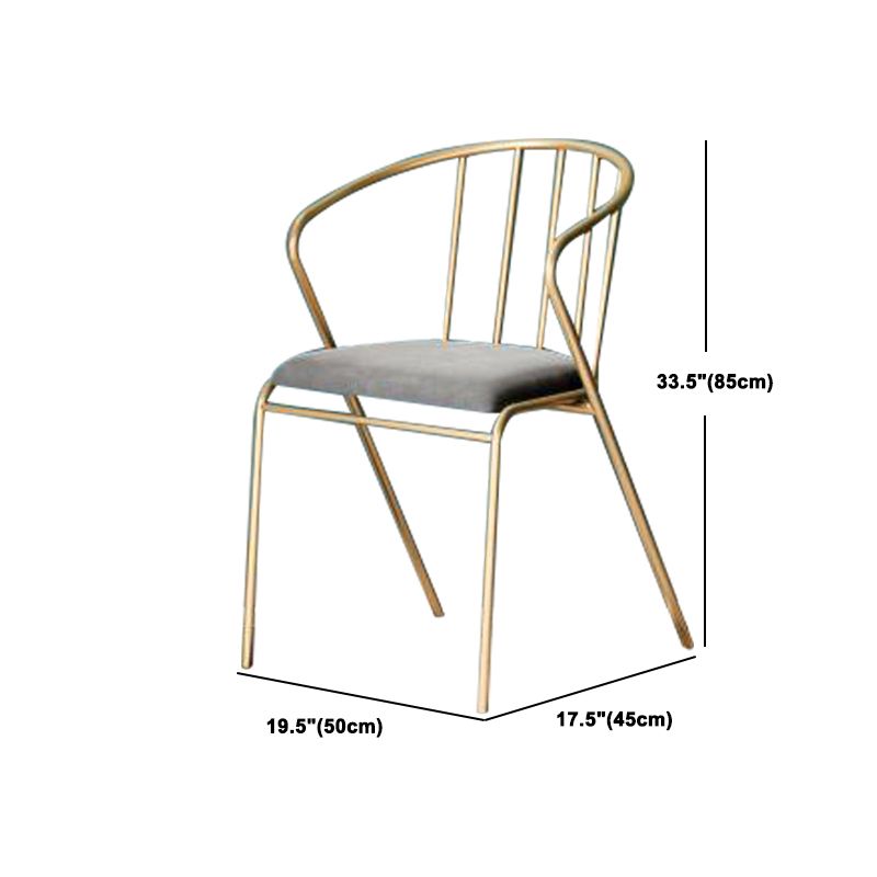 Glam Fintered Stone Dining Set Round 1/2/3/5 Pièces Pièces Ensemble de restauration pour un usage domestique