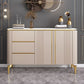 Tavolo da tavolo da tavolo a buffet glam tavolo da sideboard con cassetti per soggiorno