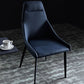Modern Metal Dining Arm Chair Faux Leather Dining Side Chair for Restaurant Use Clearhalo ' kitchen&dining_furn' 'Dining Chairs' 'Dining Tables & Seating' 'dining_chair' 'furn' 'furn_dining_chair' 'Furniture' 'furniture_dining_chair' 'Kitchen & Dining Furniture' 'kitchen' 1200x1200_a779b17e-b88b-414e-8986-58a2ac40b7f5