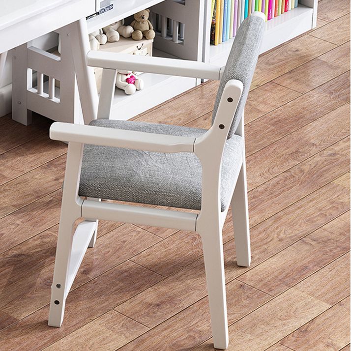 モダンなダイニングチェアオープンバックダイニングアームサイド椅子と木製の脚