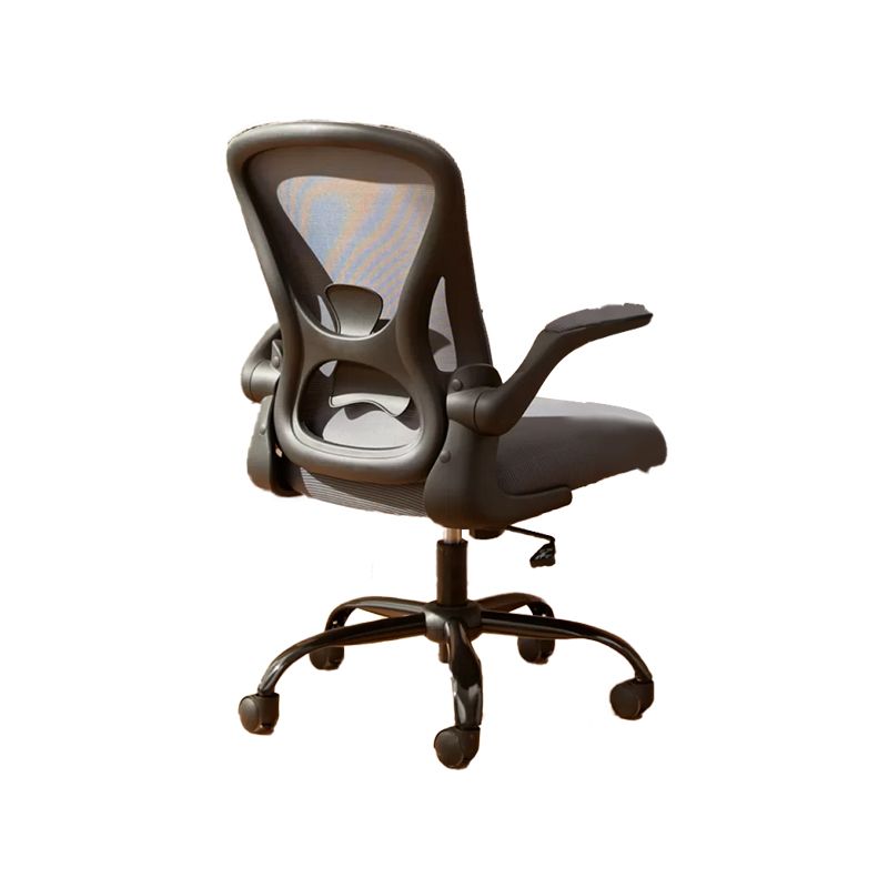 Mecanismo de inclinación de la oficina de la oficina de armas extraíble sin angustia silla ergonómica con ruedas