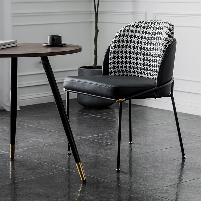 20.08" Wide Industrial Style Single Sofa Chair Pillow Back Armless Chair Clearhalo 'Accent Chairs' 'accent_chairs' 'Chairs & Seating' 'furn' 'furn_accent_chairs' 'Furniture' 'Living Room Furniture' 1200x1200_a77cd073-ce29-4ac4-8cd7-1f27f0733510