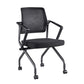 Contemporary Arm Chair Fixed Arms Black with Wheels Office Chair Clearhalo 'furn' 'furn_office_chair' 'Furniture' 'Office Chairs' 'Office Furniture' 'office_chair' 1200x1200_a77cf698-0be1-483d-ad26-e31509c4dc89