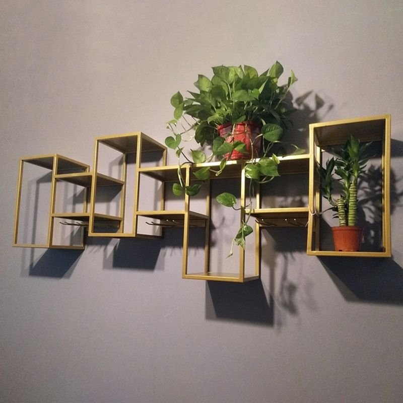 Luxe ijzeren wijnrek wandmontage wijnglas stengel rekhouder